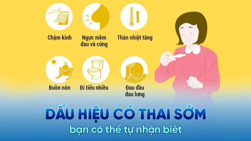 dấu hiệu nhận biết có thai